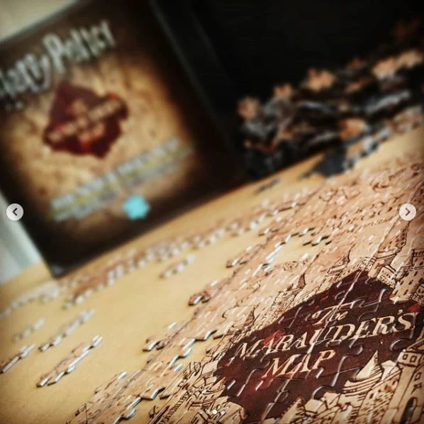 Puzzle Carte Du Maraudeur - Noble Collection - Harry Potter 6 Puzzle Carte Du Maraudeur - Noble Collection - Harry Potter – Image 4