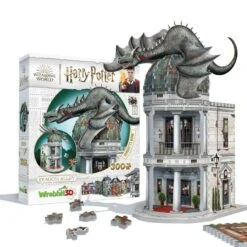 Puzzle 3D Banque Gringotts Dragon - Harry Potter