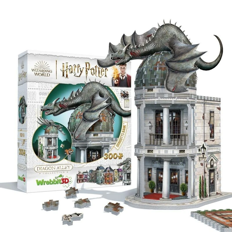 Puzzle 3D Banque Gringotts Dragon - Harry Potter 3 Puzzle 3D Banque Gringotts Dragon - Harry Potter