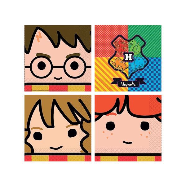 Pack 16 Serviettes En Papier Harry Potter 6 Pack 16 Serviettes En Papier Harry Potter – Image 4