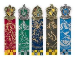 Set 5 Marque-pages Poudlard - Noble Collection - Harry Potter