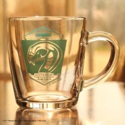 Mug Serpentard En Verre Arribas - Harry Potter