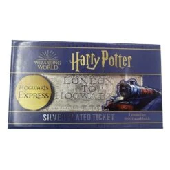 FANATTIK Billet De Train Poudlard Express Plaqué Argent - ÉDITION LIMITÉE 9 FANATTIK Billet De Train Poudlard Express Plaqué Argent - ÉDITION LIMITÉE -Harry Potter ticket london to hogwarts edition limitee 03